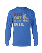 Best Cat Dad Ever T-Shirt Cat Daddy Gift Shirts Long Sleeve Tee thumbnail
