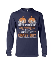 PUMPKINS HALLOWEEN TSHIRT - FUNNY TSHIRT Long Sleeve Tee thumbnail