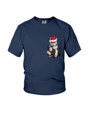 Husky inside Pocket T Shirt Youth T-Shirt thumbnail