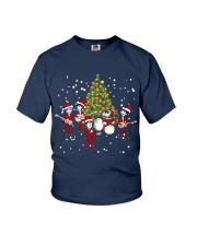Christmas gift with Drum Youth T-Shirt thumbnail