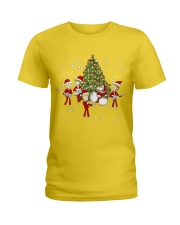 Christmas gift with Drum Ladies T-Shirt thumbnail