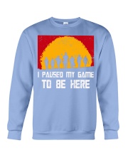 I PAUSE MY GAME TO BE HERE - RED GAMER COMIC Crewneck Sweatshirt thumbnail
