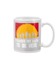 I PAUSE MY GAME TO BE HERE - RED GAMER COMIC Mug thumbnail