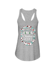 I just wanna watch HM Christmas Movies all day Ladies Flowy Tank thumbnail