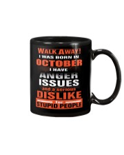 OCTOBER BIRTHDAY - FUNNY SHIRT Mug thumbnail