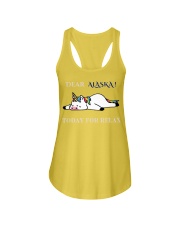 FUNNY shirt - Alaska day shirt Ladies Flowy Tank thumbnail