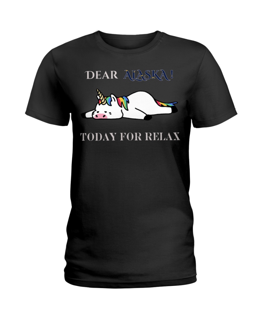 FUNNY shirt - Alaska day shirt Ladies T-Shirt