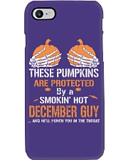 HALLOWEEN DECEMBER GUY - FUNNY SHIRT Phone Case thumbnail