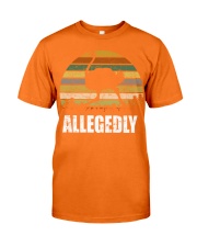 Vintage Retro Allegedly Ostrich T-shirt Classic T-Shirt tile