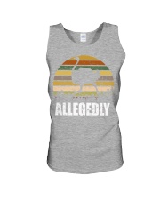 Vintage Retro Allegedly Ostrich T-shirt Unisex Tank thumbnail