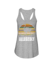 Vintage Retro Allegedly Ostrich T-shirt Ladies Flowy Tank thumbnail