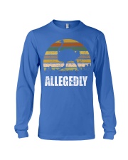 Vintage Retro Allegedly Ostrich T-shirt Long Sleeve Tee thumbnail