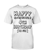 happy quarantined 4th birthday to me Premium Fit Mens Tee thumbnail
