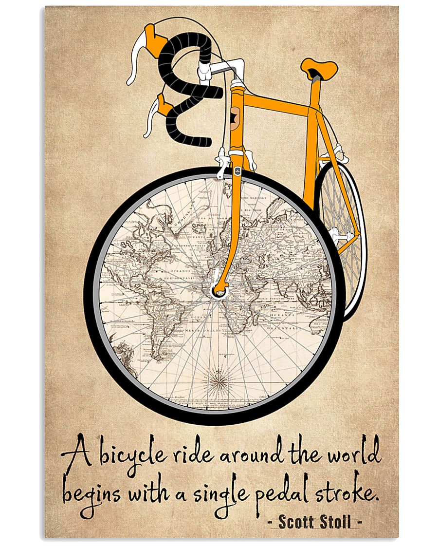 Cycling Quotes That Will Inspire You To Get Out 11x17 Poster