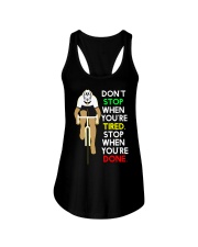 Inspirerende Quote Over Fietsen Ladies Flowy Tank thumbnail