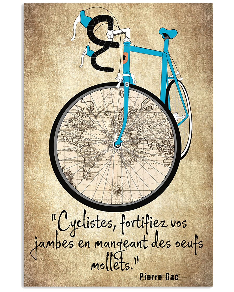 CITATIONS CYCLISME 11x17 Poster