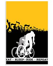 EAT - SLEEP - RIDE - REPEAT 16x24 Poster front