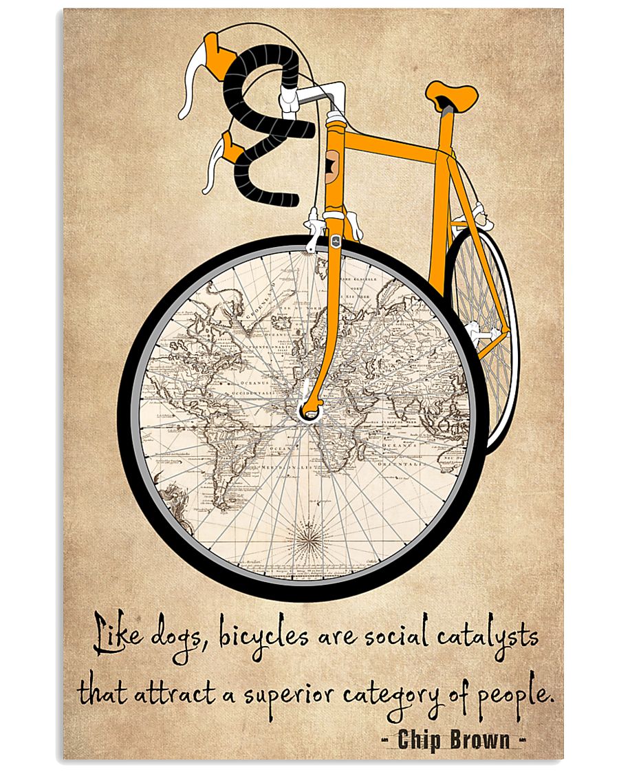 Cycling Quotes That Will Inspire You To Get Out 11x17 Poster