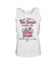 All I Need Is This Bicycle Unisex Tank thumbnail