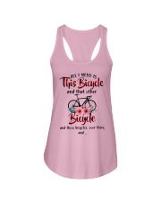All I Need Is This Bicycle Ladies Flowy Tank thumbnail