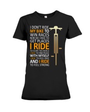 No Matter How Slow You Go Premium Fit Ladies Tee thumbnail