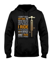 No Matter How Slow You Go Hooded Sweatshirt thumbnail
