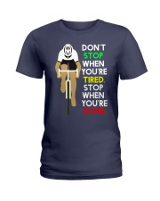 Cycling Quotes That Will Inspire You To Get Out Ladies T-Shirt thumbnail