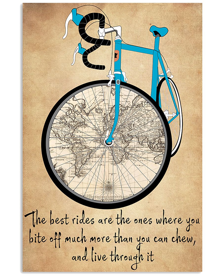 Inspirational Cycling Quotes To Get You Riding 11x17 Poster