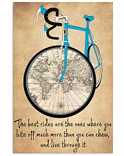 Inspirational Cycling Quotes To Get You Riding 11x17 Poster front