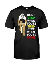 Sprueche Fahrrad Inspiration Motivation Classic T-Shirt thumbnail