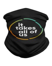 it takes all of us 2 Layer Face Mask Neck Gaiter tile