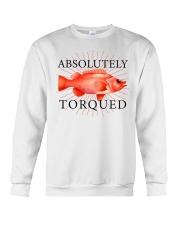 absolutely torqued fish hoodie Crewneck Sweatshirt tile