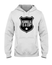 Kamala Is A Cop face mask Hooded Sweatshirt tile