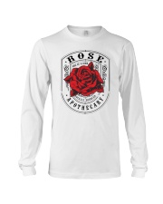 rose apothecary face mask Long Sleeve Tee tile