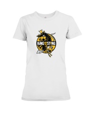 king and the sting merch Premium Fit Ladies Tee front