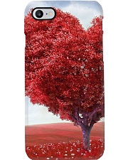 Red Heart Tree Phone Case thumbnail