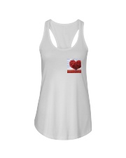 Red Heart Tree Ladies Flowy Tank thumbnail