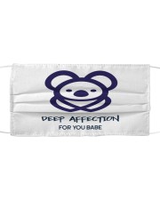 Deep Affection For You Babe Cloth face mask thumbnail