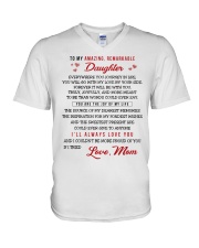 TO MY AMAZING REMARKABLE DAUGHTER V-Neck T-Shirt thumbnail