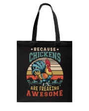 BECAUSE CHICKENS ARE FREAKING AWESOME Tote Bag thumbnail