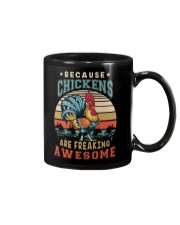 BECAUSE CHICKENS ARE FREAKING AWESOME Mug thumbnail