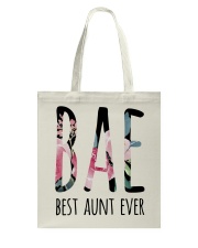 BAE BEST AUNT EVER Tote Bag thumbnail