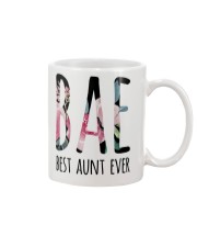 BAE BEST AUNT EVER Mug front