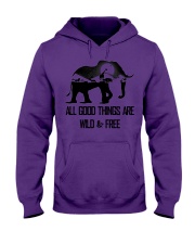 ALL GOOD THINGS ARE WILD Hooded Sweatshirt front