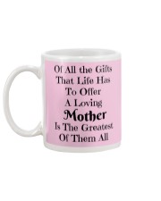 A LOVING MOTHER IS THE GREATEST OF GIFTS LIFE Mug back