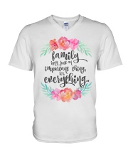 FAMILY ISN'T JUST AN IMPORTANT THING IT'S ALL V-Neck T-Shirt thumbnail