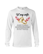 TO MY WIFE YOU'RE MY WIFE I'LL ALWAYS LOVE YOU Long Sleeve Tee thumbnail