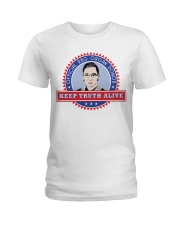 OFFICIAL RBG ORGAN DONOR KEEP TRUTH ALIVE Ladies T-Shirt thumbnail