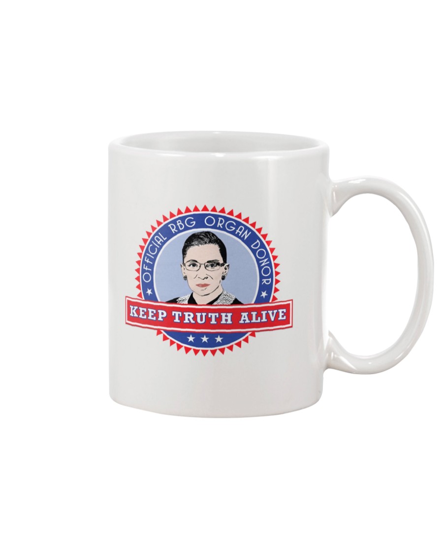OFFICIAL RBG ORGAN DONOR KEEP TRUTH ALIVE Mug