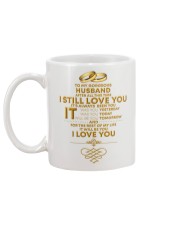 TO MY GORGEOUS HUSBAND I LOVE YOU Mug back